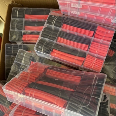 ราคาดี 3x Dual Wall Heat Shrink หลอด หลอดฮาโลเจนฟรี 12.7 มม. Red Tubing ออนไลน์