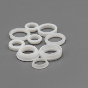 ราคาดี ซีลก้านไฮดรอลิกทนแรงดัน CNC PTFE Products 15mpa White ออนไลน์